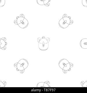 Rucksack Muster nahtlose Vektor wiederholen Geometrische für jede Web Design Stock Vektor