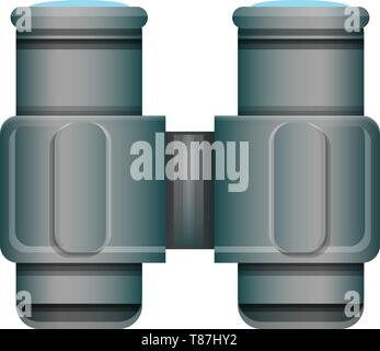 Militärische Fernglassymbol. Cartoon von Militär Fernglas vektor Symbol für Web Design auf weißem Hintergrund Stock Vektor