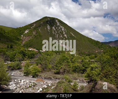 Landschaft Montenegro, Albanien, Bosnien und Herzegowina, Mazedonien, Kroatien Stockfoto