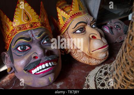 Indien, Assam, Majuli Island auf der Brahmapoutre Fluss Stockfoto