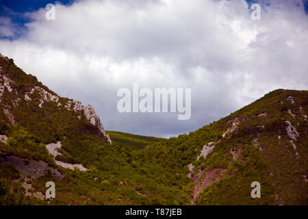 Landschaft Montenegro, Albanien, Bosnien und Herzegowina, Mazedonien, Kroatien Stockfoto