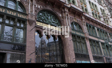 Budapest Ungarn 03 15 2019 im Bau in der parisi udvar von Budapest. Stockfoto