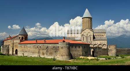 Alaverdi Kloster, der größten heiligen Objekte in Georgien, in der Region Kachetien Telavi entfernt, in der Nähe der Stadt. Stockfoto