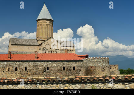 Alaverdi Kloster, der größten heiligen Objekte in Georgien, in der Region Kachetien Telavi entfernt, in der Nähe der Stadt. Stockfoto