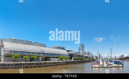 Fortabat Museum, Buenos Aires. Museo Fortabat (Colección de Arte Amalia Lacroze de Fortabat) in Puerto Madero, Buenos Aires, Argentinien Stockfoto