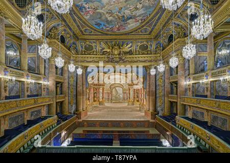 Frankreich, Yvelines, Versailles, Schloss Versailles als Weltkulturerbe von der UNESCO, der Oper aufgeführt Stockfoto