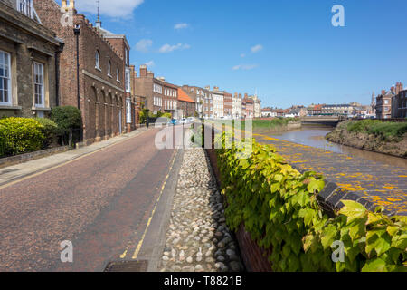 Fluss Nene,Brink, Stockfoto