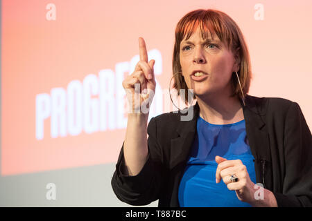 Jess Phillips auf die Fortschritte, die jährliche Konferenz an der TUC-Kongress Zentrum in die Great Russell Street, London. Stockfoto