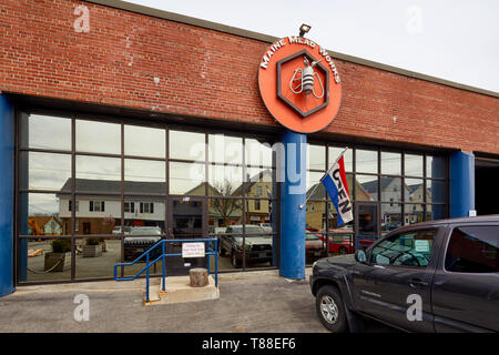 Maine Mead arbeitet auf der Washington Avenue in Porland Maine ICH Vereinigten Staaten USA Stockfoto