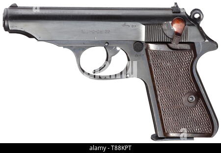 Handfeuerwaffen, Pistolen, Walther PP Pistole, Kaliber .22 lfB, Volkspolizei, Additional-Rights - Clearance-Info - Not-Available Stockfoto