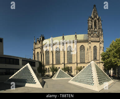 Die elisabethenkirche oder Offene Kirche Elisabethen, Basel Stockfoto