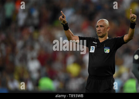 RJ - Rio de Janeiro - 05/11/2019 - Brasilien eine 2019, Fluminense x Botafogo - Der Schiedsrichter Marcelo Aparecido bei einem Match zwischen Fluminense und Botafogo im Maracana von Brasilianischen ein 2019. Foto: Thiago Ribeiro/AGIF Stockfoto