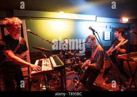 Brighton, UK, 11. Mai, 2019. Bonifatius durchführen an den 2019 Edition von The Great Escape Festival. Credit: Roger Garfield/Alamy leben Nachrichten Stockfoto