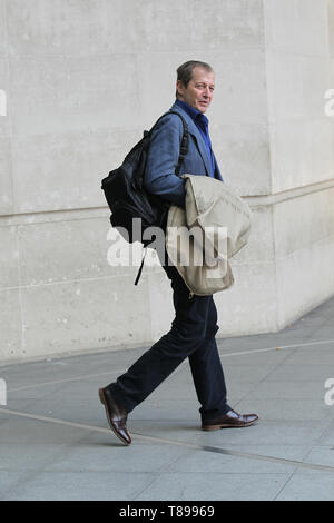 London, Großbritannien. Mai 2019. Alistair Campbell in den BBC Studios in London gesehen Credit: Stockfoto