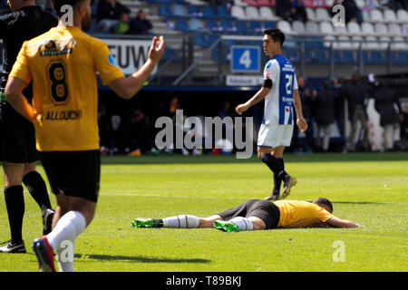 HEERENVEEN, 12-05-2019, Abe Lenstra Stadion, Saison 2018 - 2019, niederländische Eredivisie, NAC Spediteur Giovanni Korte während des Spiels Heerenveen - NAC. Stockfoto