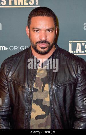 Los Angeles, USA. 10. Mai, 2019. Laz Alonso bei der Premiere von der Spektrum TV-Serie 'LA's Finest' im Sunset Tower Hotel. Los Angeles, 10.05.2019 | Verwendung der weltweiten Kredit: dpa/Alamy leben Nachrichten Stockfoto