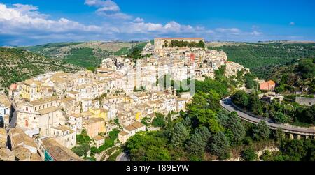 Italien, Sizilien, Siracusa, Ragusa Ibla (Unterstadt), UNESCO Weltkulturerbe Stockfoto