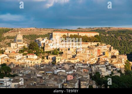 Italien, Sizilien, Siracusa, Ragusa Ibla (Unterstadt), UNESCO Weltkulturerbe Stockfoto