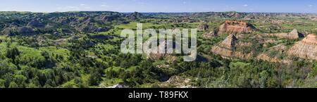 Usa, North Dakota, Theodore Roosevelt National Park Stockfoto