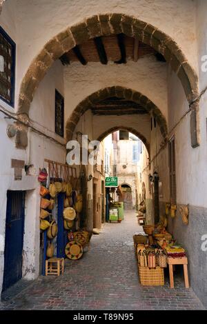 Marokko, Mogador, Marrakesch Safi region, Essaouira, als Weltkulturerbe von der UNESCO, der Medina Stockfoto