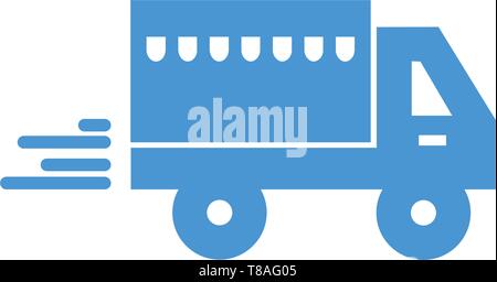 Lieferung auto Symbol - Editierbare Lieferung auto Vektor Symbol für Webseite oder mobile. Stock Vektor