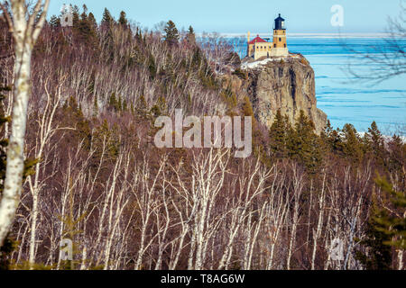 Split Rock Lighthouse. Silver Bay, Minnesota, USA Stockfoto