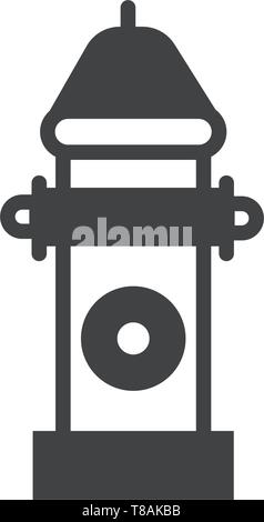 Hydrant Symbol. Vektor singen Symbol Stock Vektor