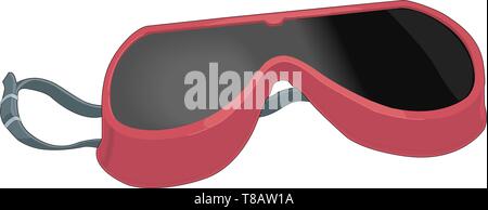 Schutzbrille Vector Illustration Stock Vektor