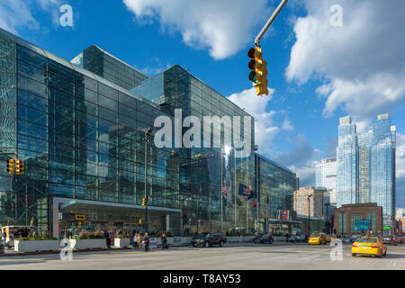 JACOB K. Javits Convention Center (© James Ingo befreit 1986) 11 AVENUE MANHATTAN NEW YORK CITY USA Stockfoto