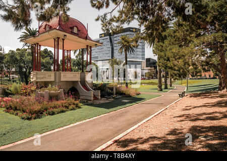 Geelong, Victoria, Australien - Johnstone Park im Zentrum der Stadt Stockfoto