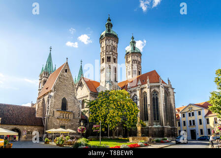 Tehe Naumburger Dom St. Peter ein St. Paul Stockfoto