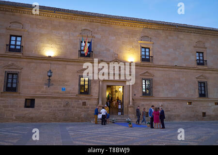 Parador - Hotel - 16. Jahrhundert. Úbeda, Jaén, Andalusien, Spanien. Stockfoto