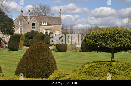 Das Haus am Courts Garten, Holt, in der Nähe von Bradford-on-Avon, Wiltshire Stockfoto