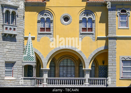 Von den Häusern in Cascais, Portugal Detail Stockfoto