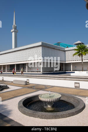 Die Nationale Moschee (Masjid Negara), Kuala Lumpur, Malaysia Stockfoto