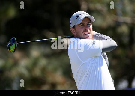 Richie Ramsay zweigt weg während Tag vier der Betfred britischen Meister im Hillside Golf Club, Southport. Stockfoto