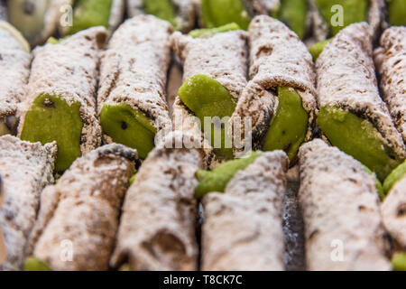 Cannoli, Neapel, Italien Stockfoto