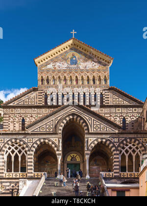 Kathedrale, Stadt Amalfi, Italien Stockfoto