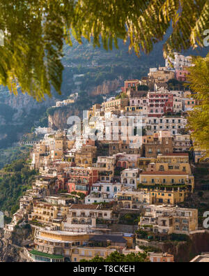 Positano, Amalfi Küste, Italien Stockfoto