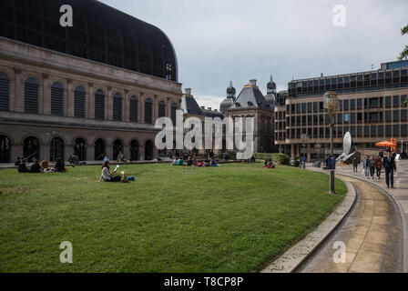 Lyon, Place Louis Pradel Stockfoto