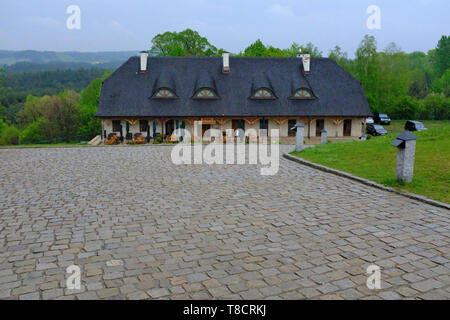 Zamek Lindenberg Polen Stockfoto