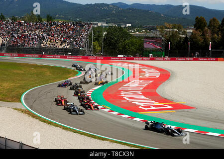 12. Mai 2019, Circuit de Barcelona-Catalunya, Barcelona, Spanien; Formel 1 Grand Prix von Spanien, Race Day; Quelle: Pablo Guillen/Alamy Stockfoto
