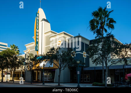 Regal Hollywood 11 Kino, 1993 Main Street, Sarasota, Florida Stockfoto