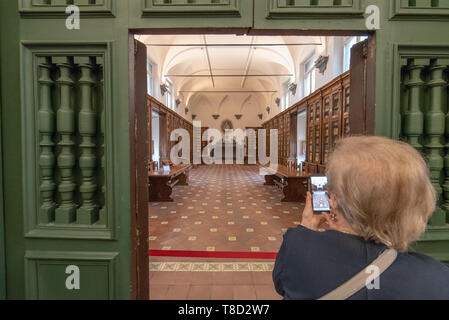 Museo complesso Libreria e quadreria dei Girolamini, Neapel Napoli Stockfoto