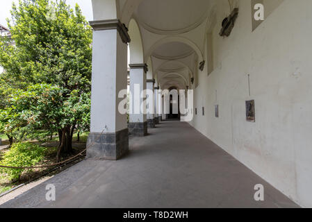 Museo complesso Libreria e quadreria dei Girolamini, Neapel Napoli Stockfoto