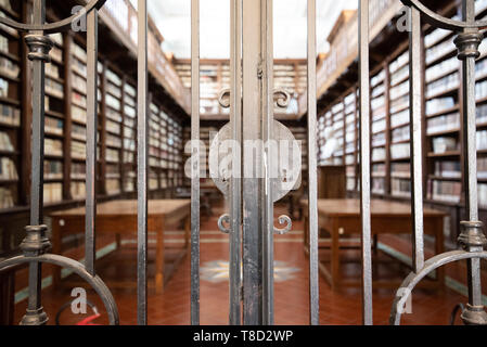 Museo complesso Libreria e quadreria dei Girolamini, Neapel Napoli, Sala Croce Stockfoto