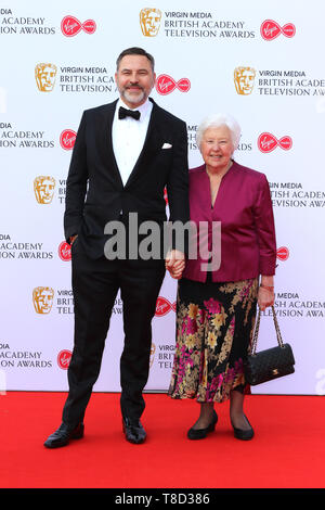 David Walliams, Virgin Media British Academy Award (BAFTA) Fernsehen, Royal Festival Hall, London, UK, 12. Mai 2019, Foto von Richard Goldschmidt Stockfoto
