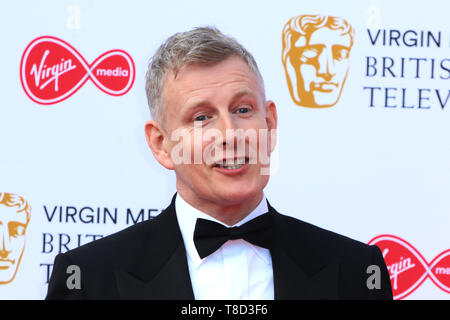 Patrick Kielty, Virgin Media British Academy Award (BAFTA) Fernsehen, Royal Festival Hall, London, UK, 12. Mai 2019, Foto von Richard Goldschmidt Stockfoto