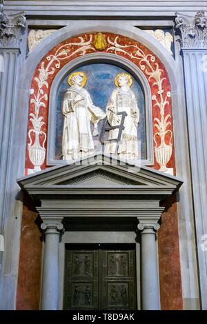 Italien, Toskana, Florenz, die historische Altstadt zum Weltkulturerbe der UNESCO, die Basilika San Lorenzo Stockfoto