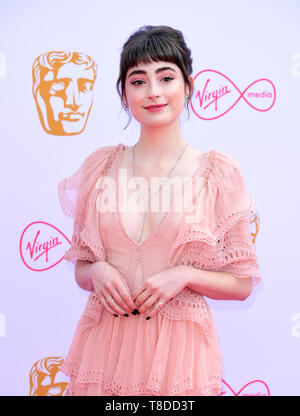 Die Teilnahme an der Ellise Chappell Virgin Media BAFTA TV Award, in der Royal Festival Hall in London statt. Stockfoto